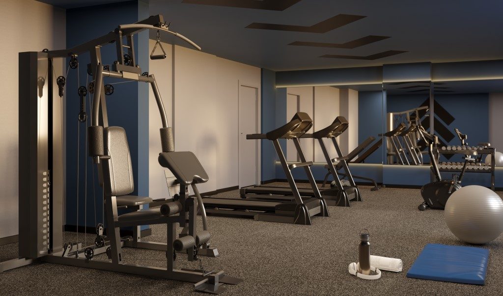 Perspectiva ilustrada de fitness do Mundo Apto Essência Ipiranga